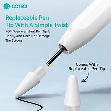 COTEet P8 Universal Kapasitiv Stylus qələm - Bütün toxunma ekranlı — 6
