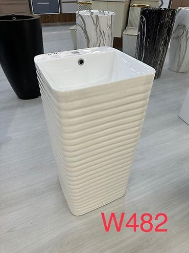 su radiator: Məhsul: Pedestal tipli sərbəst dayanan əl-üz yuma lavabosu – Model — 1