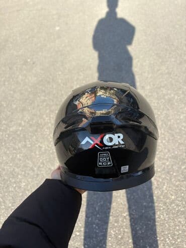 Мопеды, скутеры: AXOR tam üzlü motosiklet dəbilqəsi - Model: AXOR Apex (etiketdə — 1