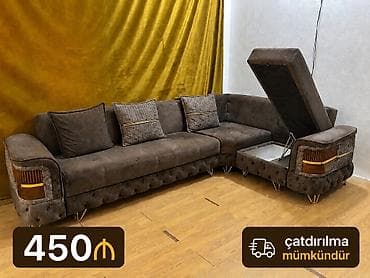 Künc divan, Açılan, Bazalı, Parça, Ödənişli çatdırılma