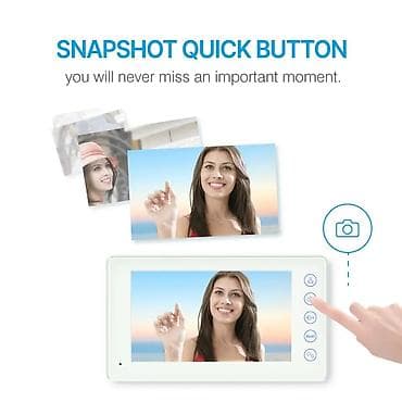 DOMAFON 🔹Foto Yaddaşlı 7" Video Qapı Telefonu #RL-H07NPF - Foto