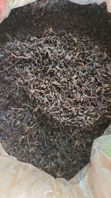 dibçək gülləri satışı: Qara çay yarpağı – iri dənəli, təbii qurudulmuş - Məhsul növü: qara — 6