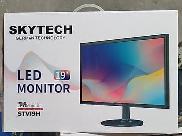 mapet kredit: 🖥️ SKYTECH STV19H – 19" Full HD LED Monitor SKYTECH STV19H 19 düymlük — 1