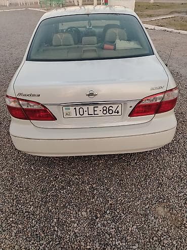 maş: Nissan Sunny sedan - Kuzov: ağ rəng, 4 qapı, yüngül lehimli disklər - — 10