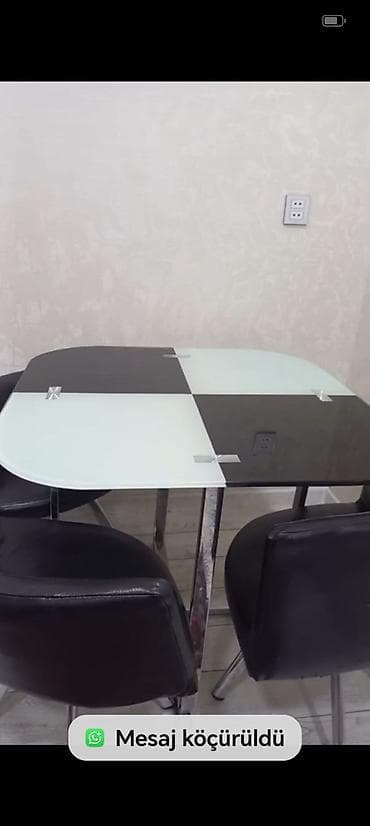 İşlənmiş, 4 stul