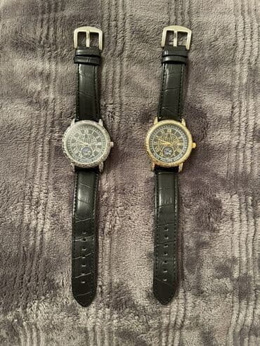 qolbaqlar qiz ucun: Yeni, Klassik Saat dəsti, rəng - Qara — 3