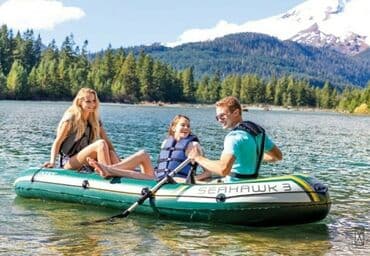 купить катер в баку: Hava ilə doldurma 3 nəfərlik Qayıq-İNTEX amerika — 6