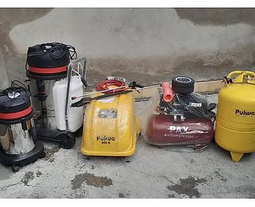 cən satılır: Avtoyuma avadanlıqları dəsti Tərkib: - İki ədəd sənaye tipli tozsoran — 2