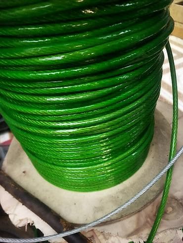 elektirik kabel: Tros topdan satış razmer 6 lıq topda 500 metre olur en azı 50 metreden — 1