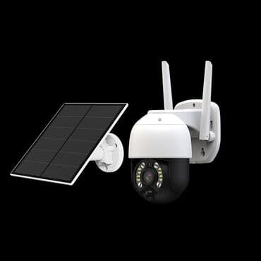güneş paneli kamera sistemi: SİM kart modeli ilə günbəz şəkilli günəş enerjisi ilə işləyən CCTV — 2