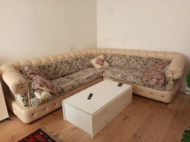 metbex mebeli satiram: Künc divan, İşlənmiş, Açılan — 3