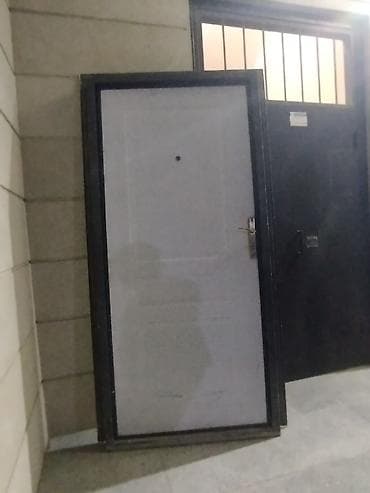 Dəmir giriş qapısı – ikiüzlü model - Material: qalın metal/ polad