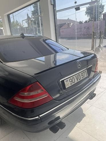 bmw e60 m: Mercedes-Benz S-Class: 5 l | 1999 il Sedan — 5