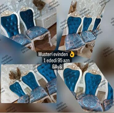 стул в стиле прованс: *stul* *oturacaq* oturacaq sifarişlə hazırlanır ✔️ 🌈Rəng seçimi var — 1