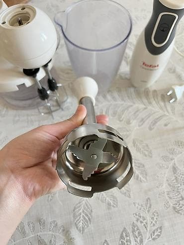 el mikseri: Tefal Optiblend 1000W çoxfunksiyalı əl blenderi seti Xüsusiyyətlər: - — 2