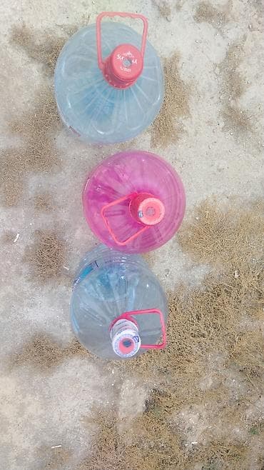 suse balon: 19 l qablardır. Mağazadan alıb qapaq hissəsindən deşik açmışam. Sonra — 2