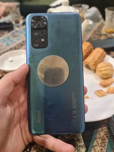 gtx 750 ti baku: Redmi Note 11S, 128 GB, rəng - Göy, Qırıq — 2