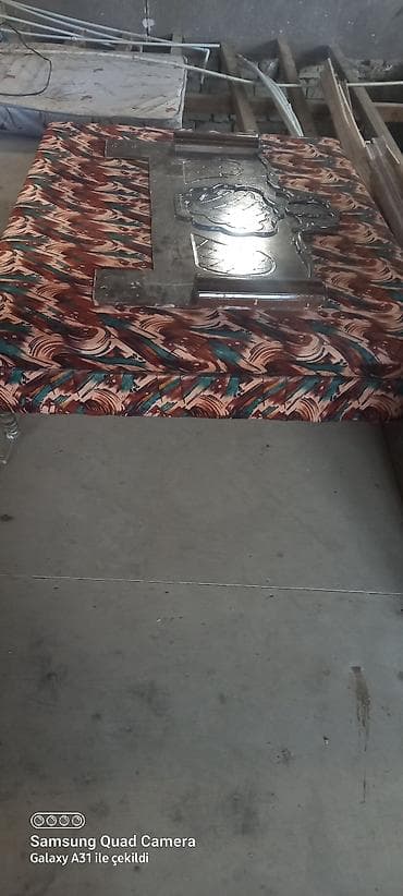 el misari: Taxta oyma başlıq (çarpayı üçün) - Material: möhkəm taxta - Üzərində — 1