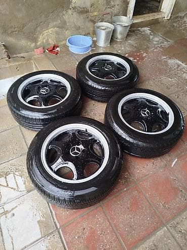 avto elan: Disk təkər Mercedes-Benz 205 / 50 / R 16, 5 Boltlu — 2