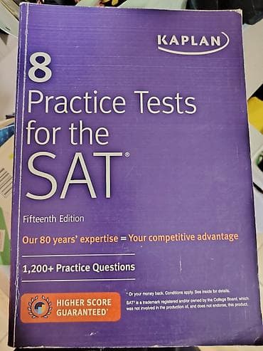 Məhsul: Hazırlıq və test kitabları dəsti 1) Kaplan – 8 Practice Tests