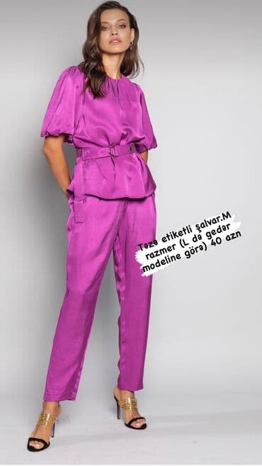 qaqa şalvarları: Saten şalvar — 2