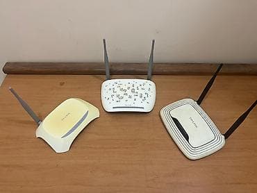 nar internet modem: 2 eded modem, 1 eded router, hamisi ishlek veziyetdedir, 2 eded — 1