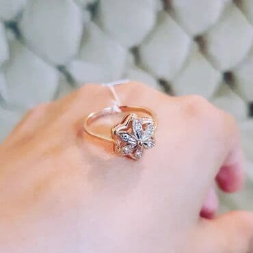 nişan üzükleri: Nişan, Üzük, Sarı qızıl, 583 Əyar, Brilyant, 0.26-0.50 Karat — 4