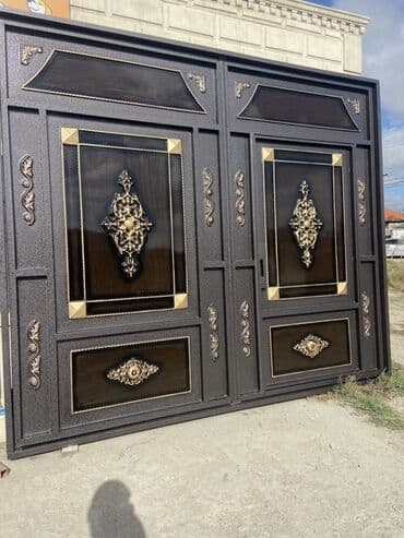 işləmiş dərvazalar: Yeni Dəmir Həyət darvazası, 3 m, Mexaniki, Qapı ilə, rəng - Qara, Kredit var, Ödənişli quraşdırma, Ünvandan götürmə, Ödənişli çatdırılma, Rayonlara çatdırılma — 8