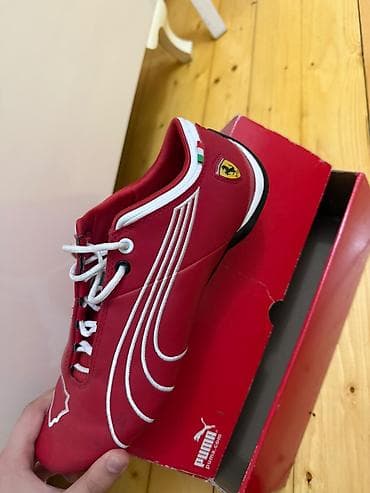 rezin bot: PUMA Scuderia Ferrari sürücü üslublu idman ayaqqabıları arginal 2014 — 2