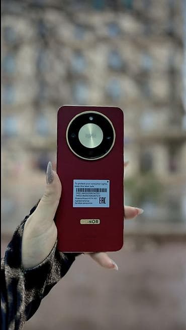 Honor X9d, 256 GB, rəng - Qırmızı, Sensor
