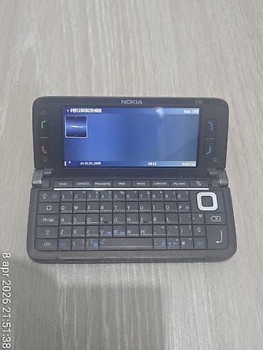 nokia n95 navi edition: Nokia E90, 2 GB, rəng - Qəhvəyi, Düyməli — 2