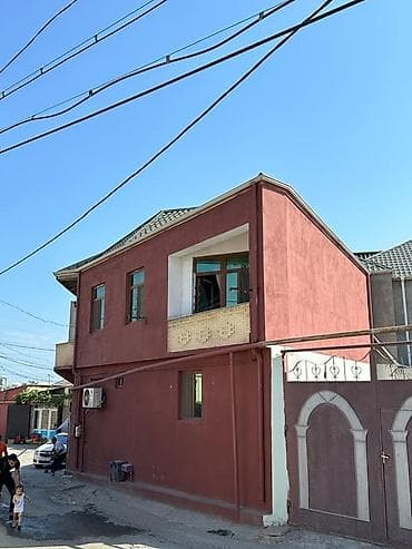 mesdagada heyet evleri: İki mərtəbəli həyət evi Umumi 5otaqli. - Planlaşdırma: geniş qonaq — 3