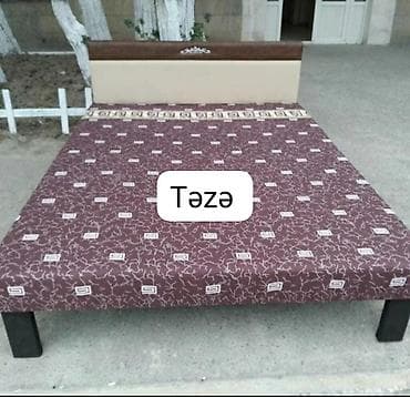 Təzə çarpayılar. 1 nəfərlik çarpayılar 60manat. 2 nəfərlik taxt