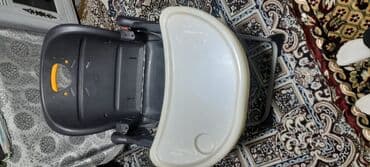 yemek qizdiran soba: Uşaq yemək kürsüsü – Chicco - Brend: Chicco - Rəng: tünd boz/göy — 3