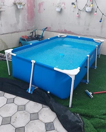 Hovuzlar: 170₼ Hovuz İntex 260x160x65 xloru fliteri ile biryerde Unvan — 1