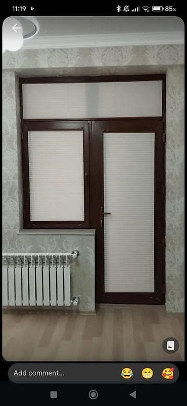 aluminium qapi pencere: Plisse jalüzlər – pəncə və qapı üçün - Material: sıx, qatlanaraq — 4