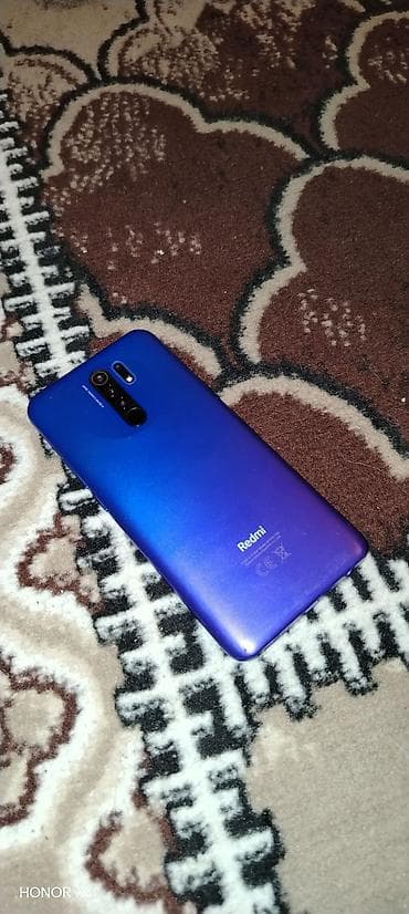 black shark 4: Redmi 9, 64 GB, rəng - Mavi, Barmaq izi — 2