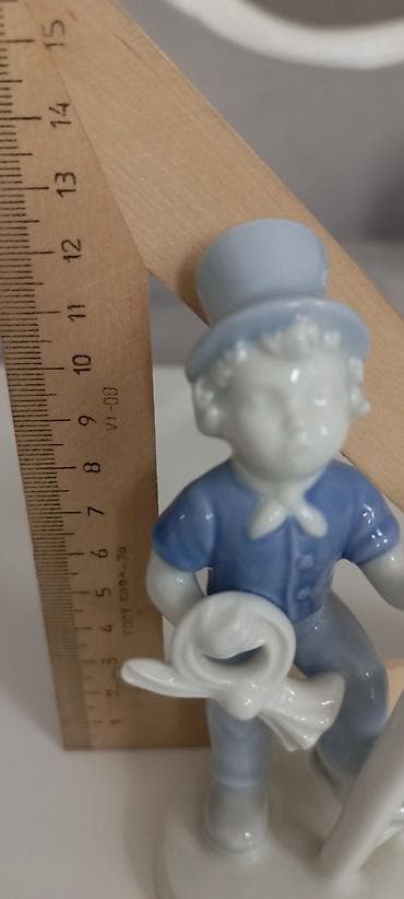 hediyye 8 mart: Fiqur, Keramika, rəng - Mavi — 8