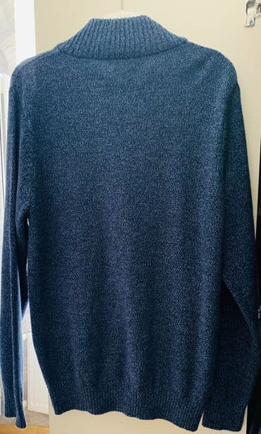 kişi üzükləri: Sviter, U.S. Polo Assn, M, rəng - Göy — 4