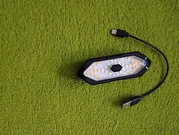 USB ilə doldurulan velosiped arxa işığı - LED texnologiyalı güclü
