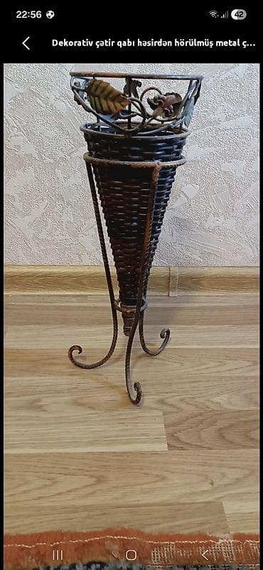 guldan: Bir vaza, Metal — 1