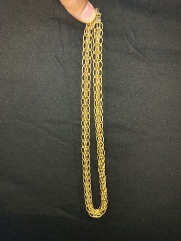 sarlar: Boyunbağı, Sarı qızıl, 585 Əyar, 10 g, Ödənişli çatdırılma — 4