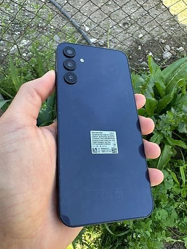 Samsung Galaxy A15, 128 GB, rəng - Qara, Barmaq izi