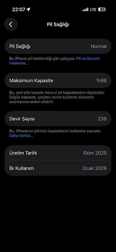 iphone 12 case: IPhone 17 Pro, 256 GB, Mavi, Face ID — 8