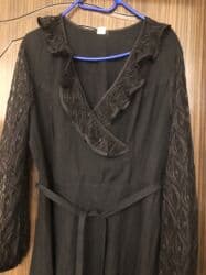 qadınlar üçün toxunma papaqlar: 1) Ziyafet paltari. Krem renginde, XS-S razmer(36 razmer).Uzunluğu — 3