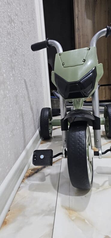 трехколесный велосипед взрослый: Uşaq üçtəkərli velosipedi – “Sport” dizaynı - Rəng: zeytun-yaşıl — 2