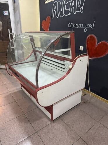 soyuducu gence: Soyuducu vitrin – qida vitrinı - Tip: Qapalı, şüşəli önlü soyuducu — 1