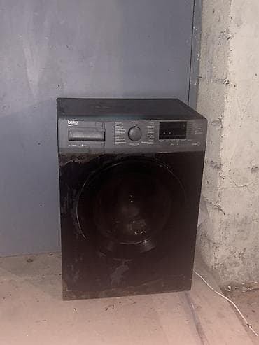 firi aparatı: Beko öndən yükləməli paltaryuyan maşın - Rəng: Qara - Yükləmə həcmi — 2