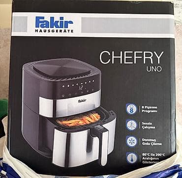 dondurmalar: Fakir Hausgeräte CHEFRY UNO hava fritözü - Güc: 1750 W - Həcm: 5,1 L — 2