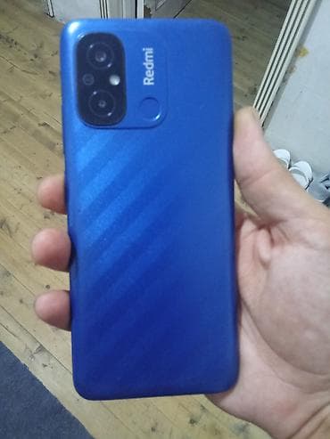 windows 10 pro: Redmi 12C, 64 GB, rəng - Mavi, Barmaq izi — 4
